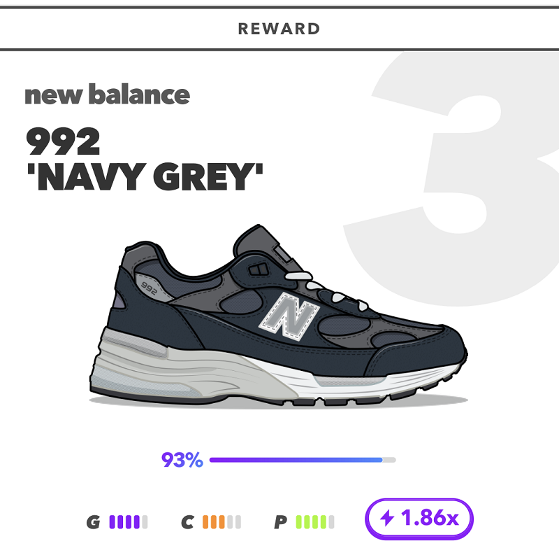 992 'NAVY GREY'のゲーム内イラスト